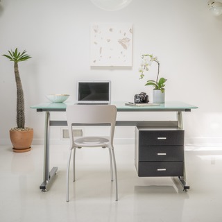 Christopher Knight Home Beta Computer Desk with Filing Cabinet
