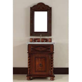 Continental 26-inch Burnished Cherry Single Sink Vanity. Opens flyout.