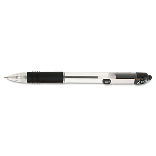 Zebra Z-Grip Retractable Ballpoint Pen, Black Ink, Medium (3 Packs of 12)