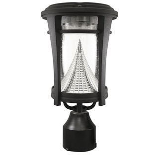 Gama Sonic GS-124FPW Aurora Solar Light with 6 LEDs, Multiple Mounting Options, Black Finish