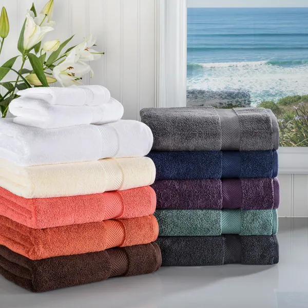 Miranda Haus Super Soft & Absorbent Zero Twist Cotton 3-piece Towel Set