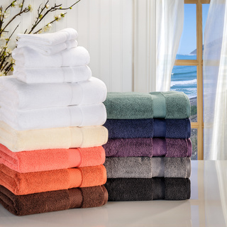 Superior Soft & Absorbent Zero Twist Cotton 6-piece Towel Set