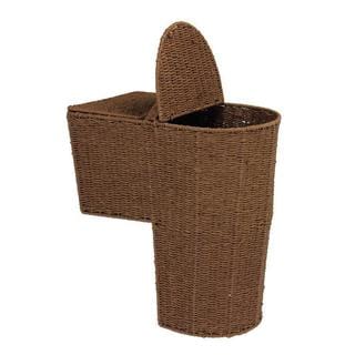 Household Essentials Paper Rope Stair Basket with Handle