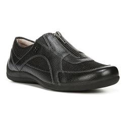 Women's Naturalizer Dresden Zip-Up Shoe Black Leather/Mesh