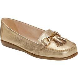 Women's Aerosoles Super Soft Slip-On Gold Leather