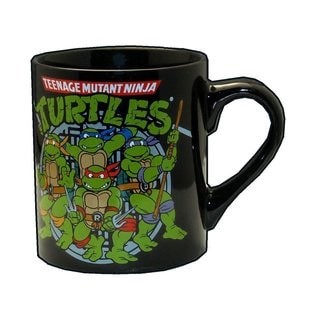 Teenage Mutant Ninja Turtles 14-ounce Black Printed Coffee Mug