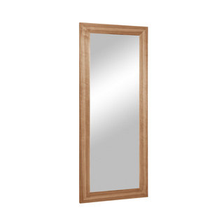 Aurelle Home Large 79-inch Walnut Frame Mirror