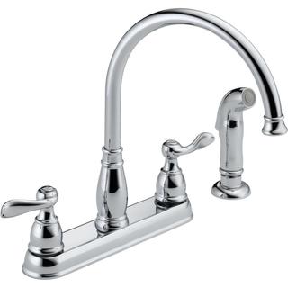 Delta Foundations Two-handle Chrome Kitchen Faucet