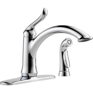 Delta Linden Single-handle with Spray Chrome Kitchen Faucet