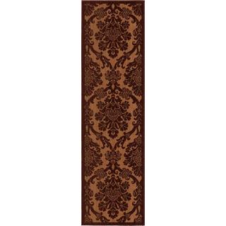 Anthology Collection Oxford Rust Olefin Area Rug (2'3" x 8')