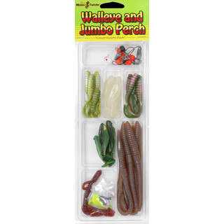 Mister Twister Walleye and Jumbo Perch Kit