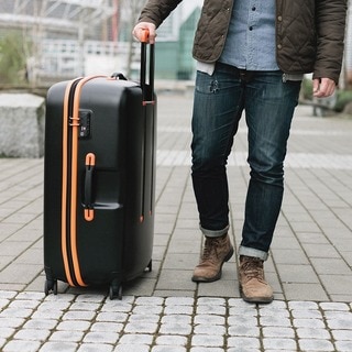 Lojel Nimbus 29.75-inch IPX-3 Waterproof Hardside Upright Spinner Suitcase