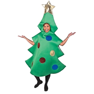Adult Standard Size Christmas Tree Costume