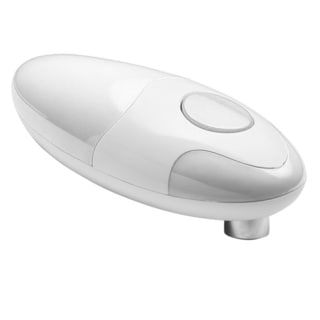 Ovente White Electric Can Opener