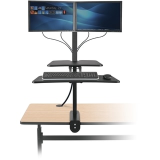 Balt Inc. Up-Rite Desk Mounted Sit and Stand Workstation
