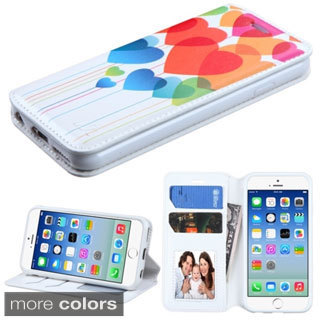 Insten Design Pattern Leather Phone Case Cover with Stand/ Wallet Flap Pouch For Apple iPhone 6