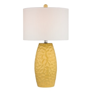 Dimond Selsey Sunshine Yellow 1-light Ceramic Table Lamp