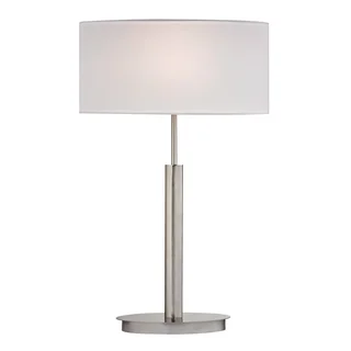 Dimond Port Elizabeth 1-light Satin Nickel Table Lamp