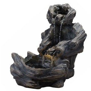 Fallen Oak Stream Outdoor Floor Fountain