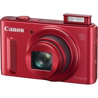 Canon PowerShot SX610 HS 20.2 Megapixel Compact Camera - Red
