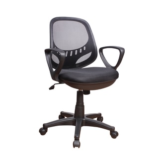 Christopher Knight Home Matte Black Mesh Adjustable Office Chair