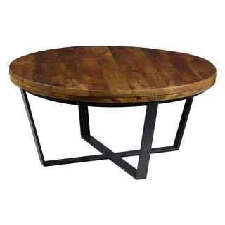 Kosas Home Kosas Kinda Reclaimed Wood Round Coffee Table