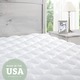 Extra Plush Marriott Hotel Mattress Pad Topper with Fitted Skirt