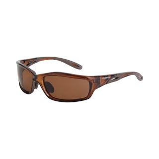 Mach 1 Crystal Brown Frame with HD Brown Polarized Lens