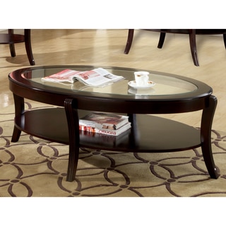 Furniture of America Carline Modern Espresso Coffee Table