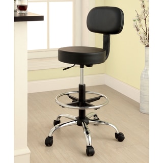 Furniture of America Brennen Armless Black Office Chair