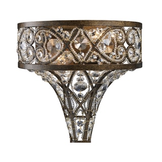 Antique Bronze Amherst 2-Light Sconce