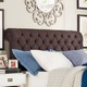Knightsbridge Rolled Top Tufted Chesterfield King Headboard by SIGNAL HILLS