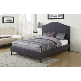 Clyde Grey Linen Queen Bed