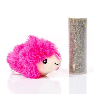 KONG Refillables Pink Hedgehog Cat Toy