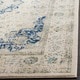 Safavieh Evoke Vintage Oriental Ivory / Blue Distressed Rug (8' x 10') - Thumbnail 5