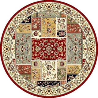 Safavieh Lyndhurst Traditional Oriental Multicolor/ Ivory Rug (10' Round)