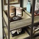 Sadie Industrial Rustic Open Crate Shelf Media Tower by TRIBECCA HOME