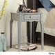 Bold Accent Single-drawer Side Table - Thumbnail 3