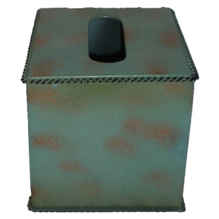 HiEnd Accents Turquoise Tissue Box