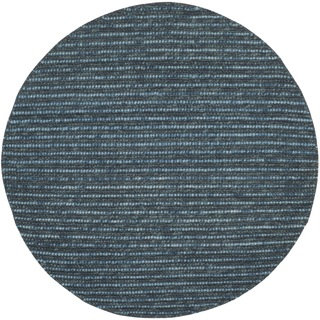 Safavieh Hand-knotted Bohemian Dark Blue/ Multi Hemp Rug (4' Round)
