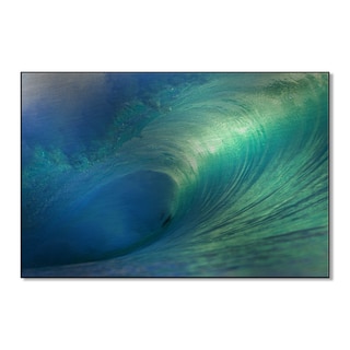 Gallery Direct One Saichner's 'Hawaii Pipeline Empty Wave 4' Print on Metal