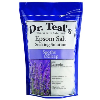 Dr. Teal's Soothe and Sleep with Lavender Pure Epsom Salt Soaking Solution