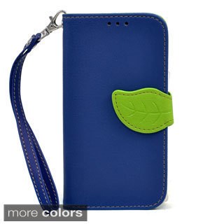 Dasein Faux Leather Leaf Wallet Phone Case for Samsung Galaxy Note 3