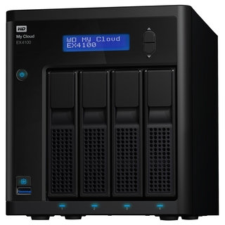 WD My Cloud Business Series EX4100, 16TB, 4-Bay Pre-configured NAS wi