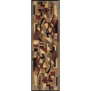 New Wave Piedmont Hand-tufted Wool Area Rug (2'6 x 8')