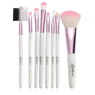 Zodaca 8-piece Cosmetic Makeup Beauty Professional Basic Natural Brush Tool Set with Pouch Bag