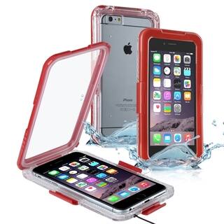 Insten Plain Hard Snap-on Waterproof Phone Case Cover Lanyard For Apple iPhone 6 Plus