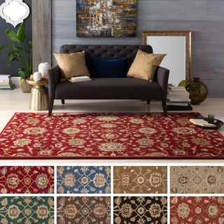 Hand-Tufted Calne Floral Wool Rug (9' x 12')