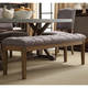 Benchwright Premium Tufted Reclaimed 52-inch Upholstered Bench by iNSPIRE Q Artisan - Thumbnail 4