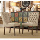 Evelyn Tufted Wingback Hostess Chairs (Set of 2) by iNSPIRE Q Artisan - Thumbnail 0